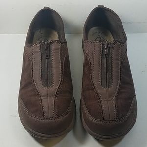 St Johns Bay Womens Zippered Slip On Comfort Shoe